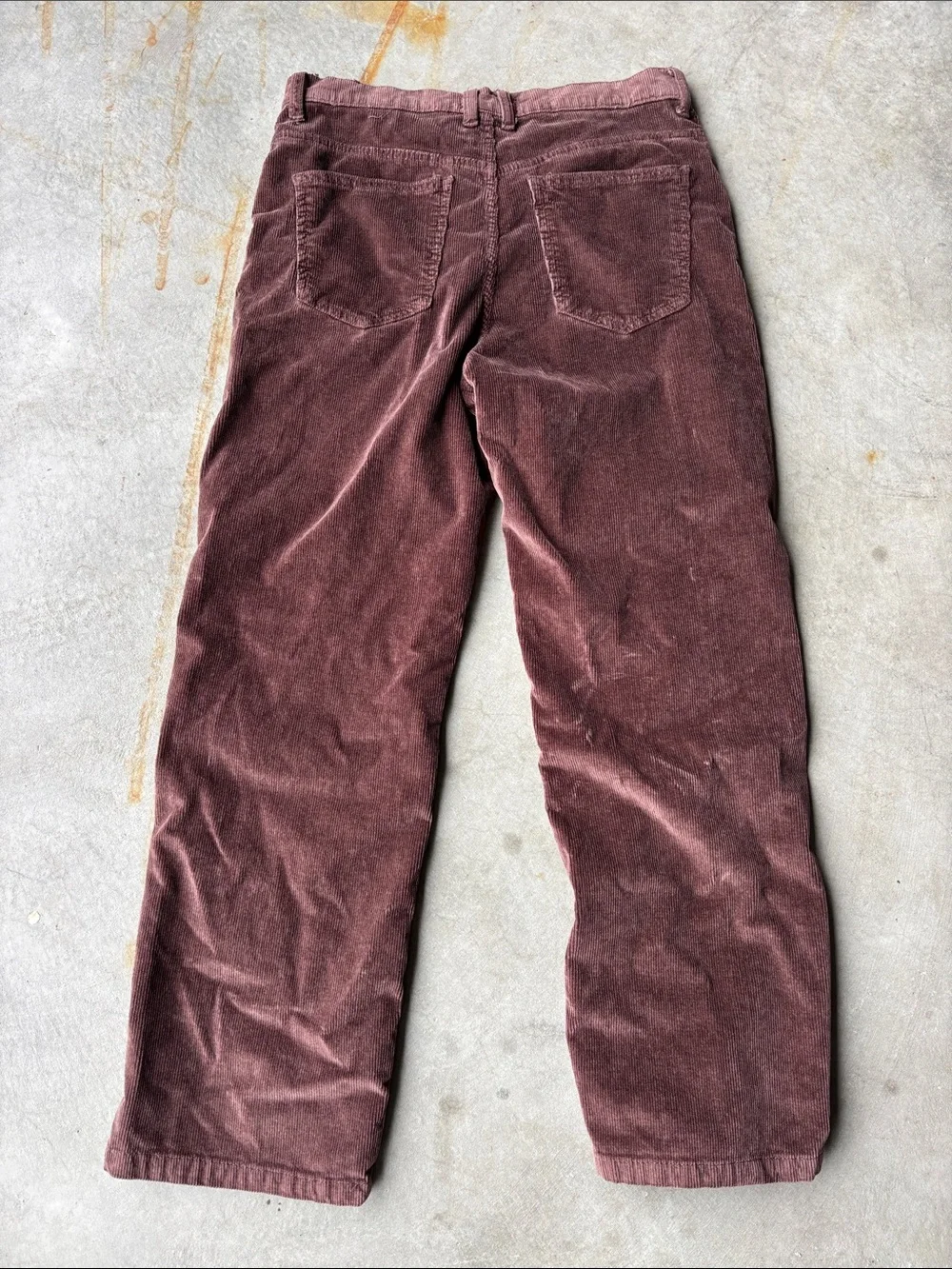 Free People We The Free Brown Corduroy Carpenter Pants Size 29 Boho Indie